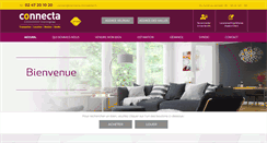 Desktop Screenshot of connecta-immobilier.fr